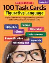 9781338603156-1338603159-100 Task Cards: Figurative Language: Reproducible Mini-Passages With Key Questions to Boost Reading Comprehension Skills