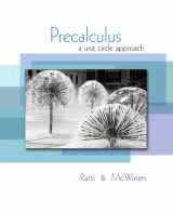 9780321537096-0321537092-Precalculus: A Unit Circle Approach