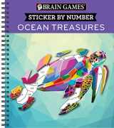 9781645580348-1645580342-Brain Games - Sticker by Number: Ocean Treasures