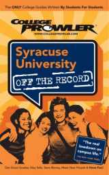 9781427401434-1427401438-Syracuse University: Off the Record - College Prowler