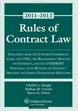 9780735508088-0735508089-Rules of Contract Law 2011 Statutory Supplement