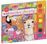 9781338356588-1338356585-Klutz Watercolor Dreams Craft Kit, 11 Piece Set, Multicolor