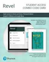 9780135259931-0135259932-Style: Lessons in Clarity and Grace -- Revel + Print Combo Access Code