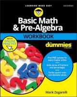 9781119357513-1119357519-Basic Math & Pre-Algebra Workbook For Dummies with Online Practice, 3rd Edition (For Dummies (Lifestyle))