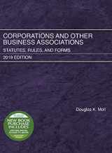 9781684672301-1684672309-Corporations and Other Business Associations: Statutes, Rules, and Forms, 2019 Edition (Selected Statutes)