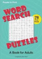9781502786500-1502786508-Word Search Puzzles: A Book for Adults