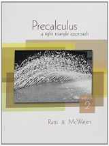 9780321624369-032162436X-Precalculus: A Right Triangle Approach plus Mymathlab/mystatlab Student Access Code Card, 2nd Edition