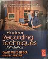 9780240806259-0240806255-Modern Recording Techniques (Audio Engineering Society Presents)