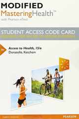 9780134660578-0134660579-Modified Mastering Health with Pearson eText -- Standalone Access Card -- for Access to Health (15th Edition)