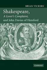 9780521349611-0521349613-Shakespeare, 'A Lover's Complaint', and John Davies of Hereford