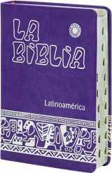 9788499452890-8499452892-La Biblia Latinoamérica [letra grande] simil-piel morada, canto plateado, con uñeros