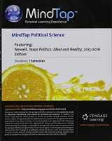 9781285861128-1285861124-MindTap Political Science, 1 term (6 months) Printed Access Card for Newell/Prindle/Riddlesperger's Texas Politics 2015-2016