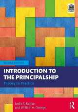 9781032396736-1032396733-Introduction to the Principalship