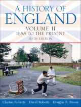 9780205701087-0205701086-History Of England, Volume 2 (1688 To The Present)- (Value Pack w/MySearchLab) (5th Edition)