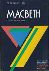 9780582022805-0582022800-York Notes. William Shakespeare. Macbeth