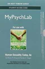 9780205998982-0205998984-NEW MyPsychLab without Pearson eText -- Standalone Access Card -- for Human Sexuality Today (8th Edition)