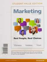 9780133973136-0133973131-Marketing: Real People, Real Choices, Student Value Edition Plus MyMarketingLab with Pearson eText -- Access Card Package (8th Edition)