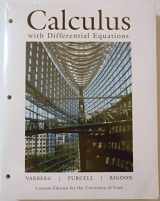 9780558950675-0558950671-Calculus with Differential Equations...Custom Edition for the University of Utah