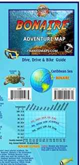 9781601909497-1601909497-Bonaire Adventure Map Dive Drive & Bike Guide Franko Maps Waterproof Map