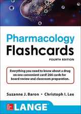 9781259837241-1259837246-Lange Pharmacology Flashcards, Fourth Edition