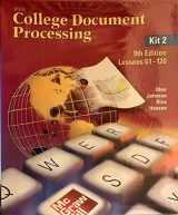 9780078257605-0078257603-Gregg College Keyboarding & Document Processing (GDP), Lessons 61-120, Kit 2, Word 2000