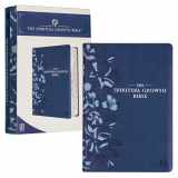9781432134143-1432134140-The Spiritual Growth Bible, Study Bible, NLT - New Living Translation Holy Bible, Faux Leather, Navy