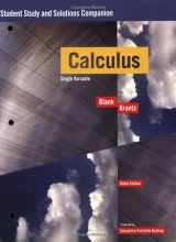 9780470412824-0470412828-Calculus, Student Study and Solutions Companion: Single Variable
