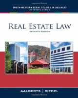 9780324655209-0324655207-Real Estate Law (South-Western Legal Studies in Business Academic Series)
