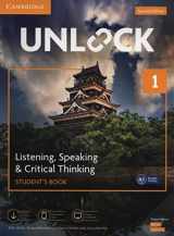 9781108567275-1108567274-Unlock Level 1 Listening, Speaking & Critical Thinking Student’s Book, Mob App and Online Workbook w/ Downloadable Audio and Video