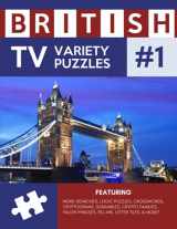 9781733296182-1733296182-British TV Variety Puzzles: Word Searches, Crosswords, Cryptograms, & More for British Television Fans