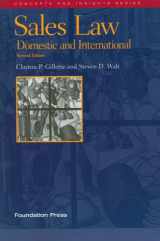 9781599412658-1599412659-Sales Law: Domestic and International (Concepts and Insights)