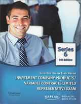 9781427781215-1427781214-Securities License Exam Manual, Investment Company Products/Variable Contracts Limited Representative Exam (Series 6, 5th edition) (Series 6)