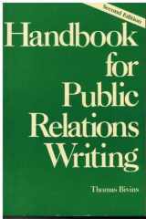 9780844232645-0844232645-Handbook for Public Relations Writing