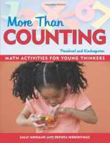 9781884834035-1884834035-More Than Counting: Whole-Math Activities for Preschool and Kindergarten