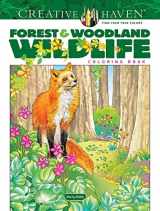 9780486851099-0486851095-Creative Haven Forest & Woodland Wildlife Coloring Book (Adult Coloring Books: Animals)