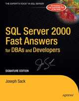 9781590595923-1590595920-SQL Server 2000 Fast Answers for DBAs and Developers, Signature Edition: Signature Edition