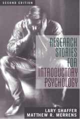 9780205385867-0205385869-Research Stories for Introductory Psychology (2nd Edition)