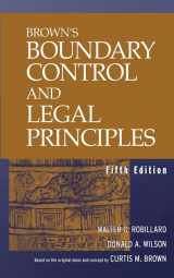 9780471215981-0471215988-Brown's Boundary Control and Legal Principles