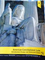 9780205108992-0205108997-American Constitutional Law: Introductory Essays and Selected Cases (16th Edition)
