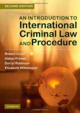 9780521119528-0521119529-An Introduction to International Criminal Law and Procedure