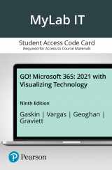 9780137680313-0137680317-GO! 2021 + Visualizing Technology, Ninth Edition -- MyLab IT with Pearson eText Access Code