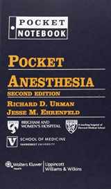 9781451173246-1451173245-Pocket Anesthesia (Pocket Notebook)