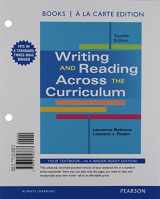 9780134136028-0134136020-Writing and Reading Across the Curriculum, Books a la Carte Edition Plus MyWritingLab with Pearson eText -- Access Card Package (12th Edition)