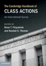 9781108488587-1108488587-The Cambridge Handbook of Class Actions: An International Survey (Cambridge Law Handbooks)