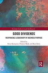 9780367497354-0367497352-Good Dividends (Routledge Studies in Leadership Research)