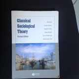 9780631213475-0631213473-Classical Sociological Theory (Wiley Blackwell Readers in Sociology)
