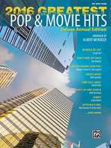 9781470633462-1470633469-2016 Greatest Pop & Movie Hits: Big Note Piano
