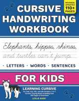 9781689572682-168957268X-Cursive Handwriting Workbook for Kids: Learning Cursive for 2nd 3rd 4th and 5th Graders, 3 in 1 Cursive Tracing Book Including over 100 Pages of Exercises with Letters, Words and Sentences