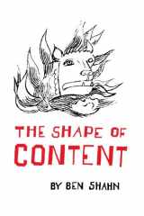 9780674805705-0674805704-The Shape of Content (Charles Eliot Norton Lectures 1956-1957) (The Charles Eliot Norton Lectures)