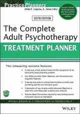 9781119629931-1119629934-The Complete Adult Psychotherapy Treatment Planner (PracticePlanners)